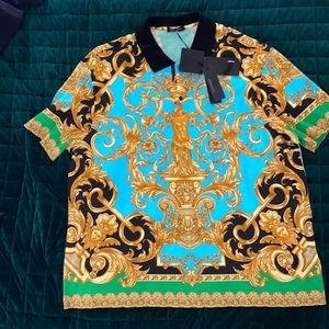Authentic Versace polo style shirt
